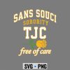 Sans Souci TJC SVG, Sans Souci TJC Free of Care SVG PNG 6 SansSouciTJCFreeofCare