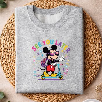 Alternative view of Last Day, See You Later Mickey Cute Later Gator Last Day of School SVG PNG