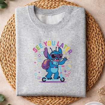 Alternative view of Last Day, See You Later Stitch Cute Later Gator Last Day of School SVG PNG