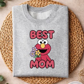 Alternative view of Sesame Street Mothers SVG, Sesame Street Mothers Day Elmo Best Mom SVG PNG