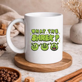 ShrekEmojiWhatTheShrekmug