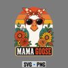 SillyMamaGooseinSunglassesCoquetteFloralMothersDay