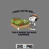 Snoopy Gardening SVG, Snoopy Check Out My Bed This Where The Magic Happens Gardener SVG PNG 7 SnoopyCheckOutMyBedThisWhereTheMagicHappensGardener