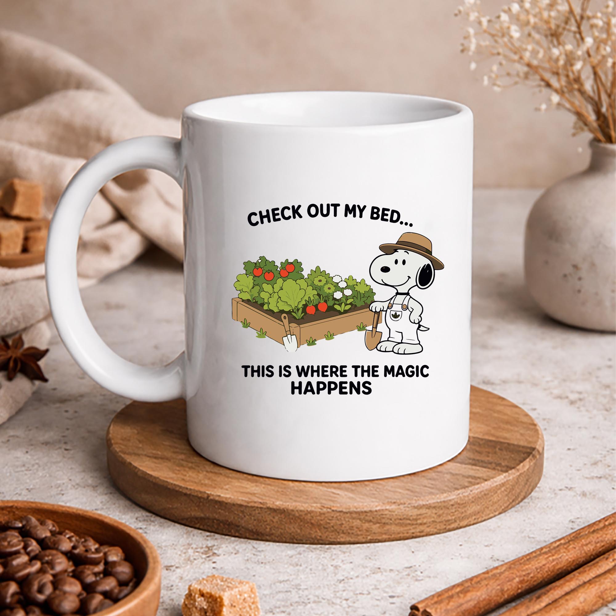 Snoopy Gardening SVG, Snoopy Check Out My Bed This Where The Magic Happens Gardener SVG PNG 3 Snoopy Gardening SVG, Snoopy Check Out My Bed This Where The Magic Happens Gardener SVG PNG - Image 3