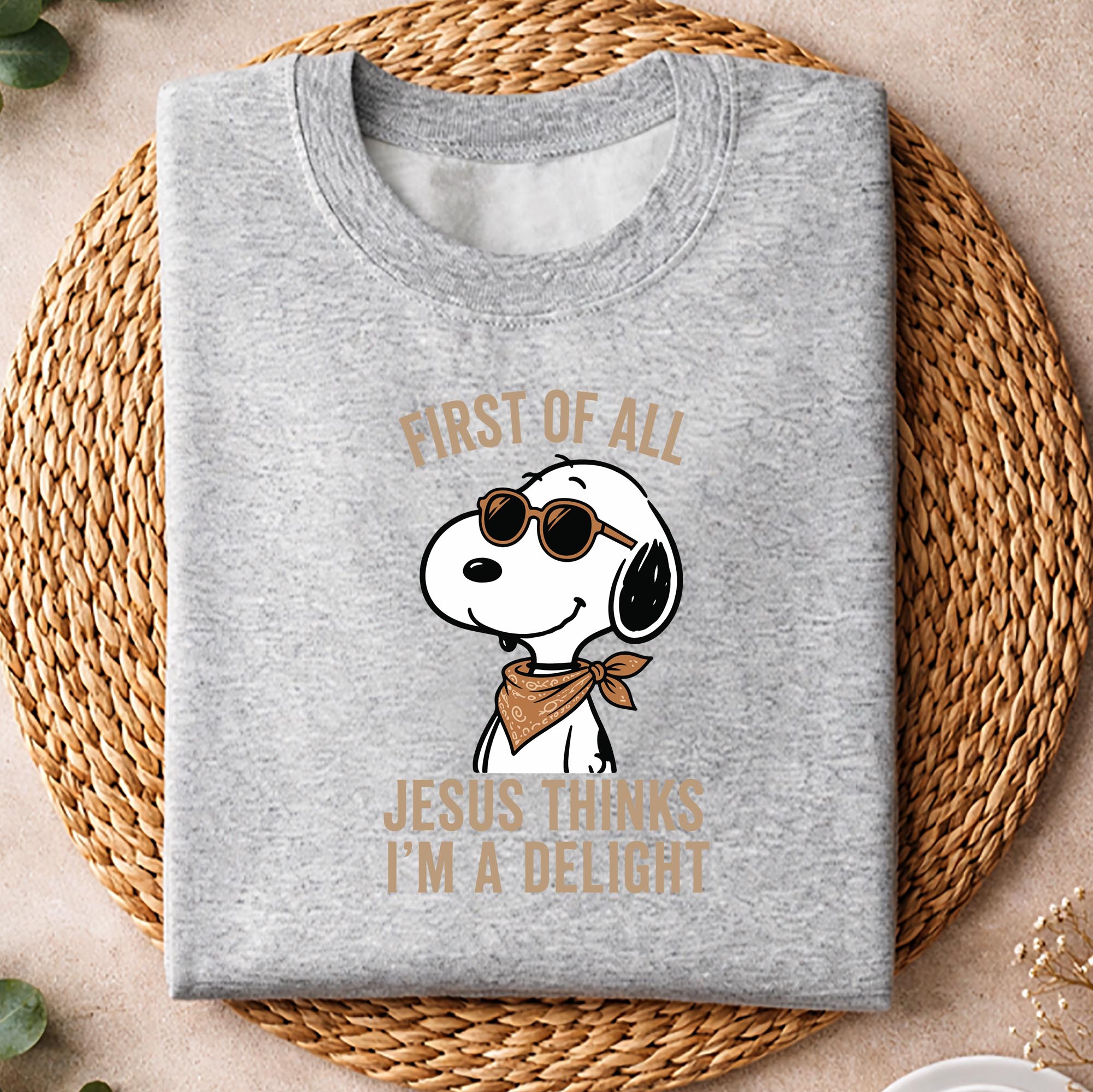 Snoopy Jesus Delight SVG, Snoopy Christian First of All Jesus Thinks Im A Delight SVG PNG 2 Snoopy Jesus Delight SVG, Snoopy Christian First of All Jesus Thinks Im A Delight SVG PNG - Image 2