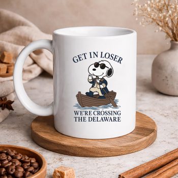 SnoopyGetinLoserWeAreCrossingTheDelawarePatrioticJuly4thmug