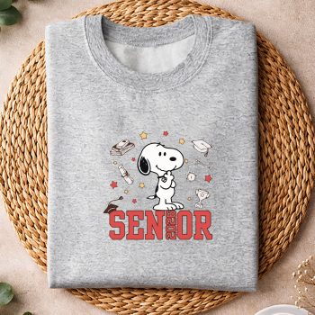 Alternative view of Snoopy Graduation 2026 SVG, Snoopy Graduation Senior 2026 Grad SVG PNG