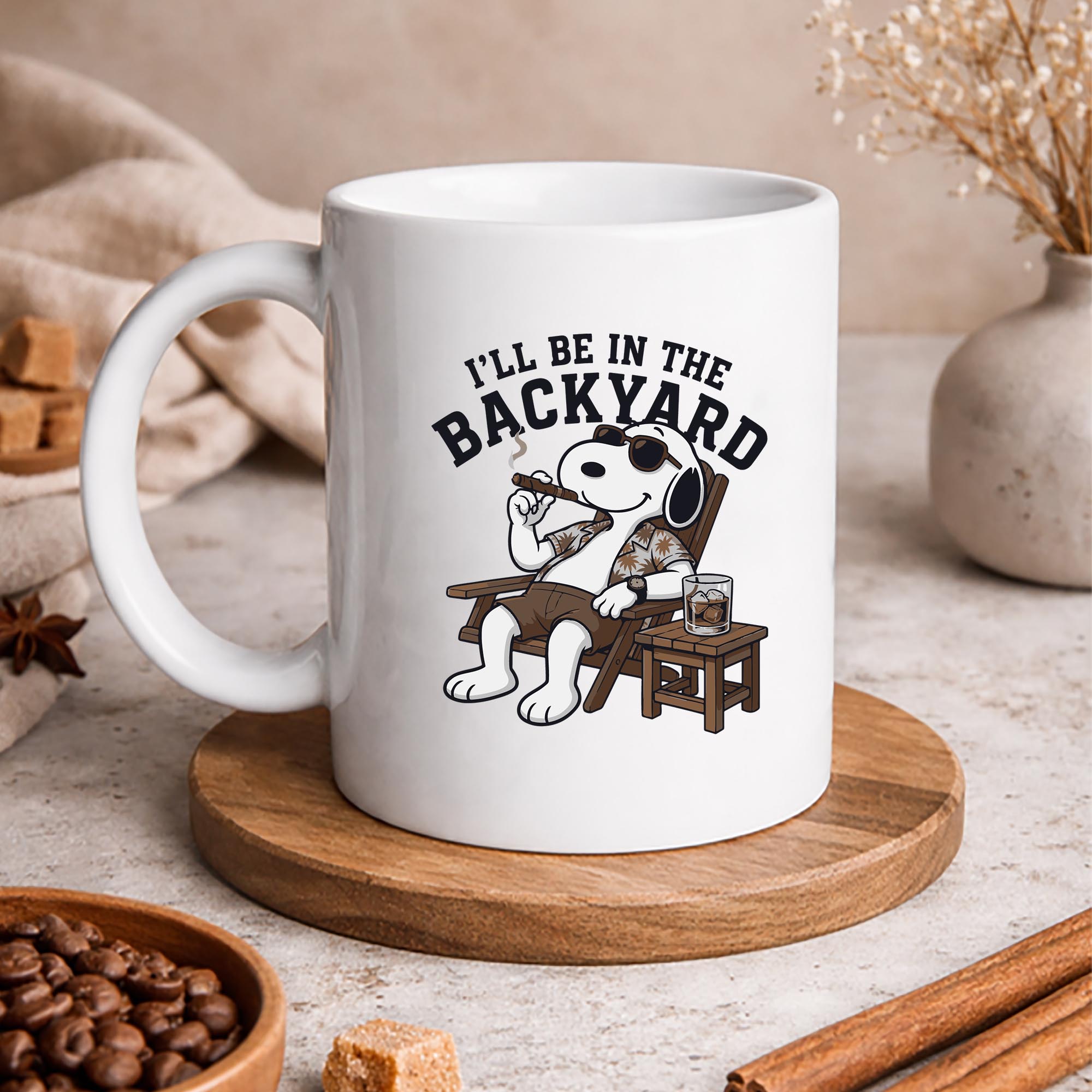 Snoopy Cigar, Snoopy I Will Be in The Backyard Cigar SVG PNG 3 Snoopy Cigar, Snoopy I Will Be in The Backyard Cigar SVG PNG - Image 3