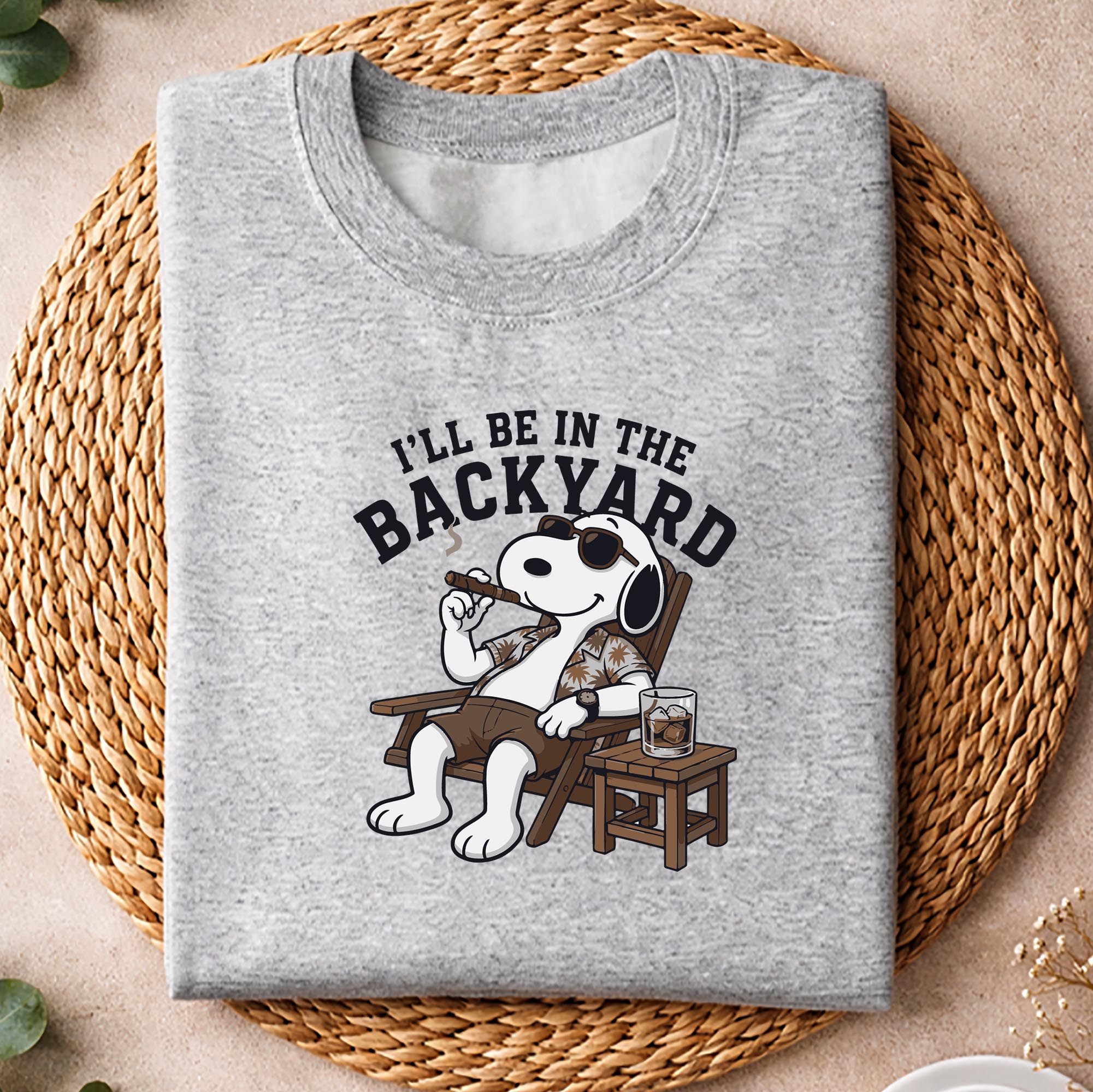 Snoopy Cigar, Snoopy I Will Be in The Backyard Cigar SVG PNG 2 Snoopy Cigar, Snoopy I Will Be in The Backyard Cigar SVG PNG - Image 2