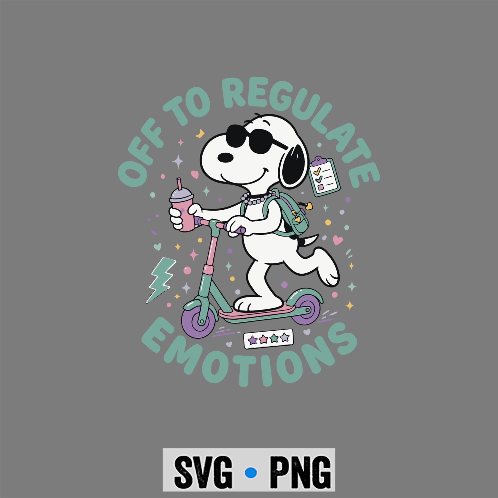 Mental Health SVG, Snoopy Mental Health Off to Regulate Emotions SVG PNG 1 Mental Health SVG, Snoopy Mental Health Off to Regulate Emotions SVG PNG