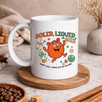 SolidLiquidOrGasFartFunnySayingScienceJokemug