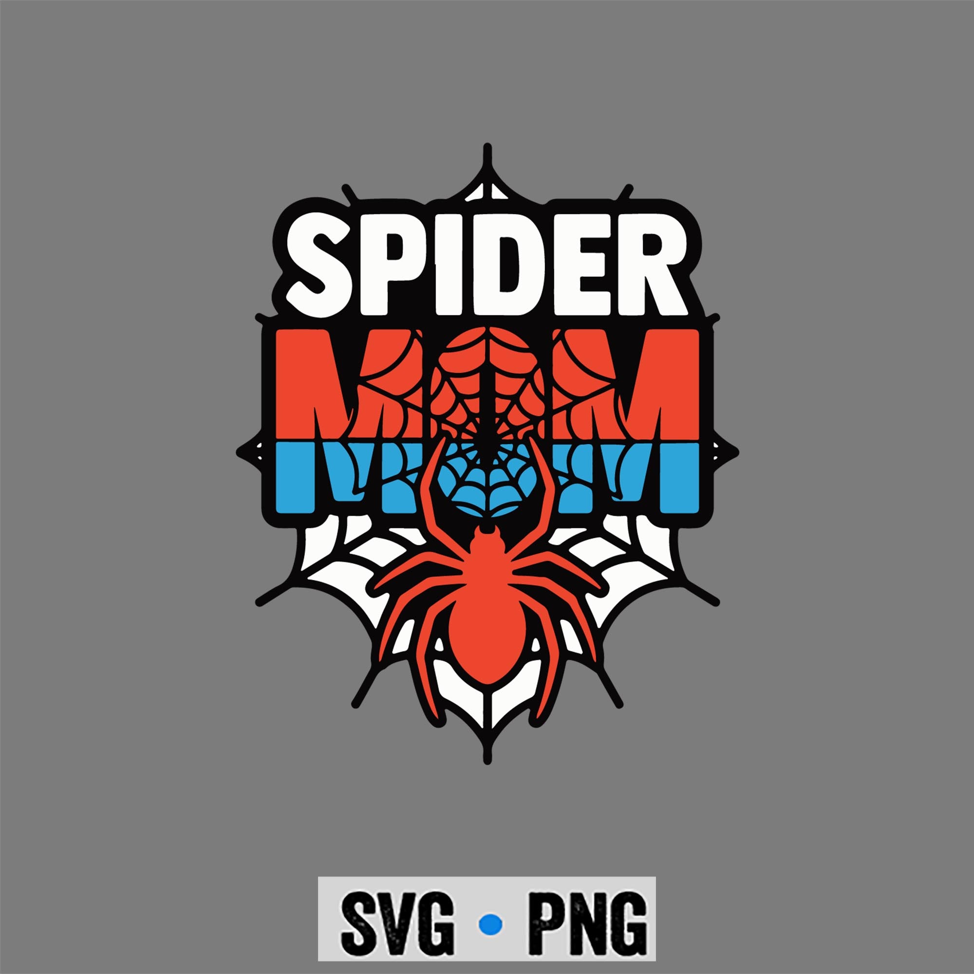 Spider Mom SVG, Spider Mom Family Matching Funny Mothers Day Mommy SVG PNG 1 Spider Mom SVG, Spider Mom Family Matching Funny Mothers Day Mommy SVG PNG