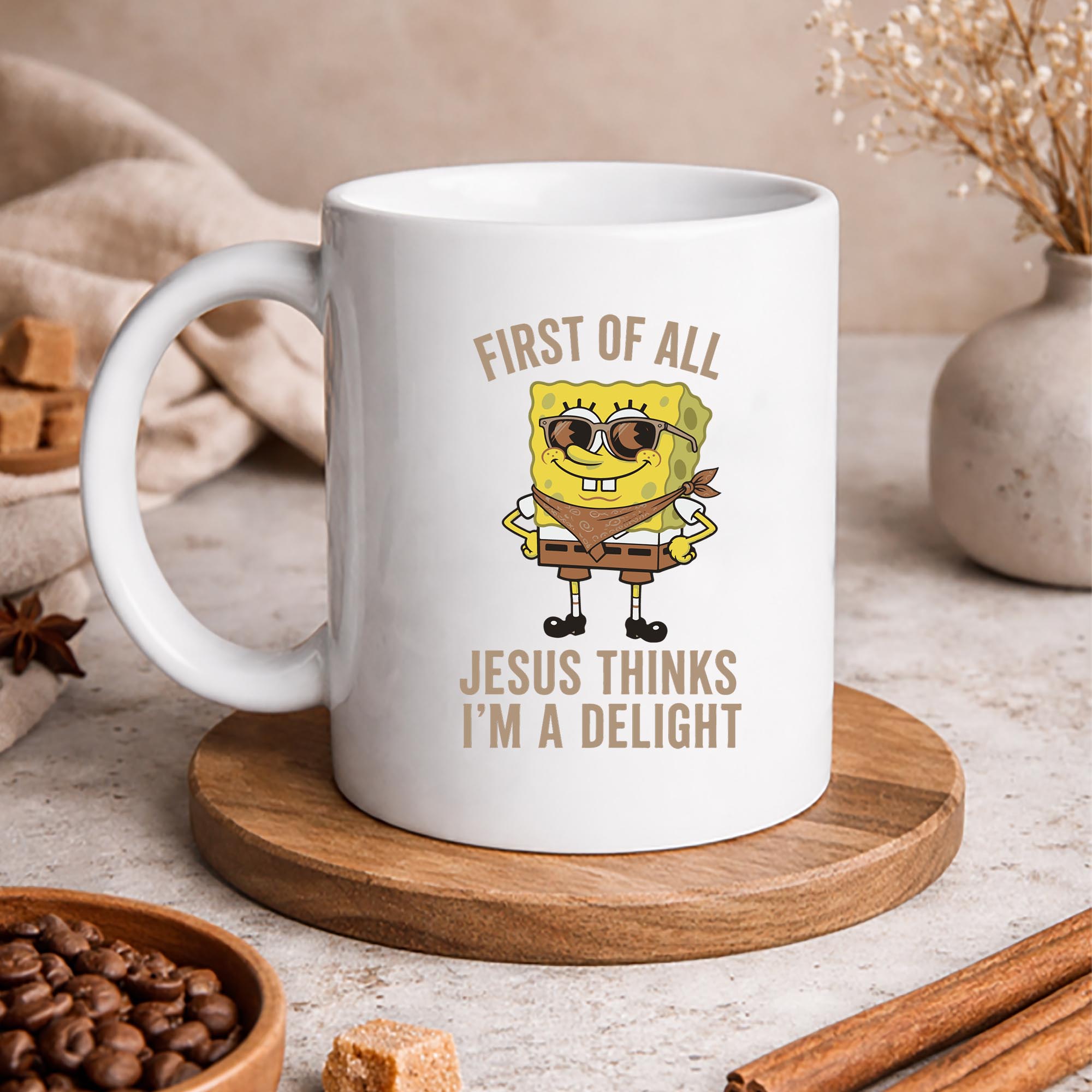 Spongebob Jesus Delight SVG, Spongebob Christian First of All Jesus Thinks Im A Delight SVG PNG 3 Spongebob Jesus Delight SVG, Spongebob Christian First of All Jesus Thinks Im A Delight SVG PNG - Image 3