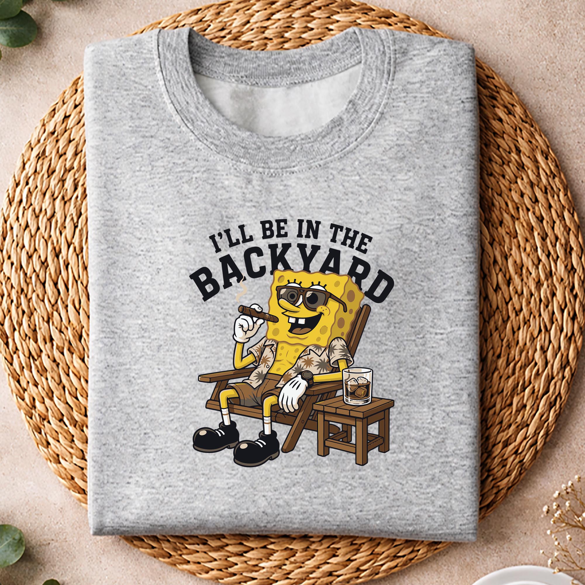 Spongebob Cigar, Spongebob I Will Be in The Backyard Cigar SVG PNG 2 Spongebob Cigar, Spongebob I Will Be in The Backyard Cigar SVG PNG - Image 2