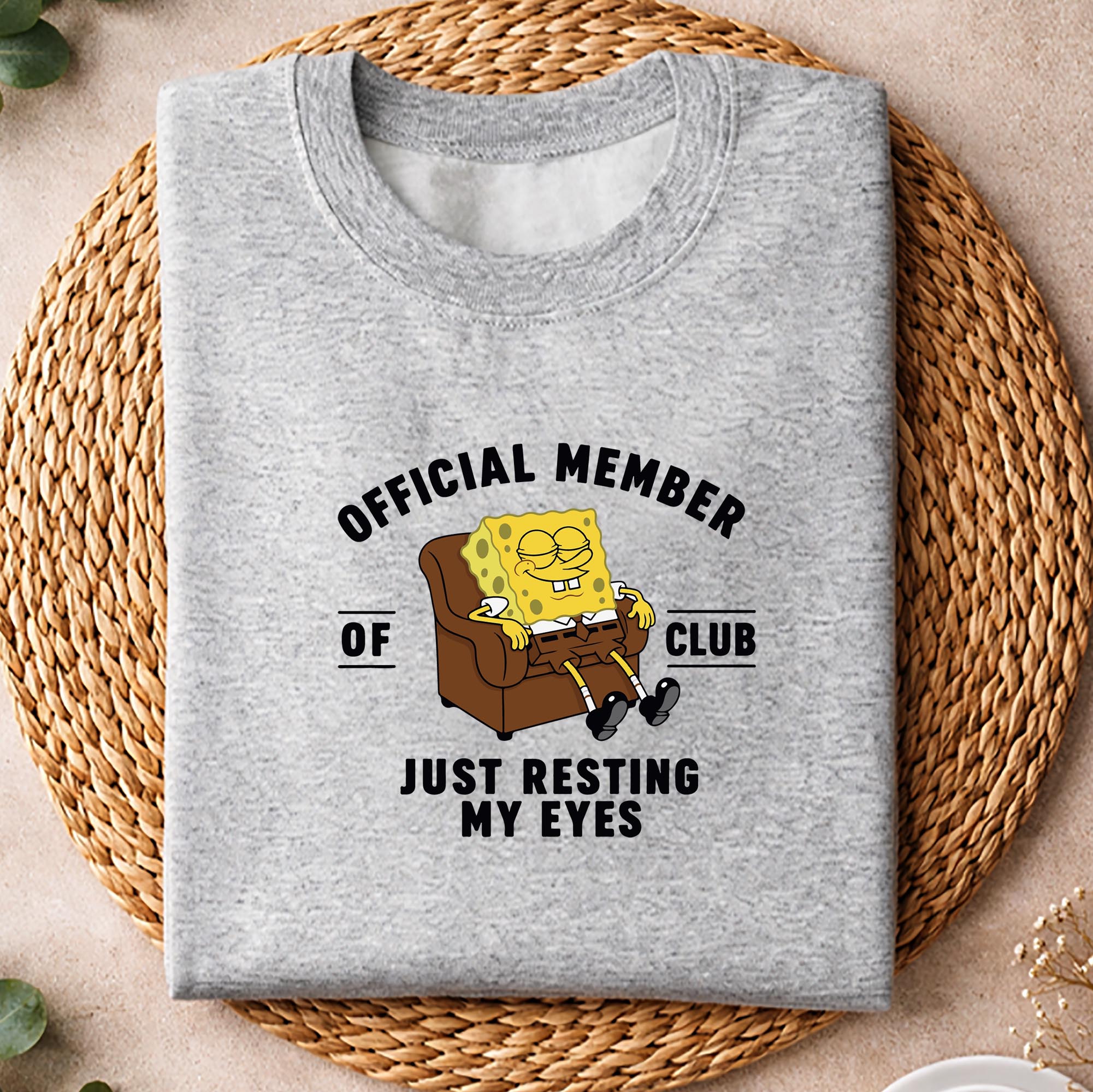 Spongebob Resting Eyes SVG, Spongebob Official Member of Club Just Resting My Eyes Fathers Day SVG PNG 2 Spongebob Resting Eyes SVG, Spongebob Official Member of Club Just Resting My Eyes Fathers Day SVG PNG - Image 2