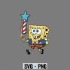 SpongebobPatrioticSasquatchUSAFlagFirework4thofJuly