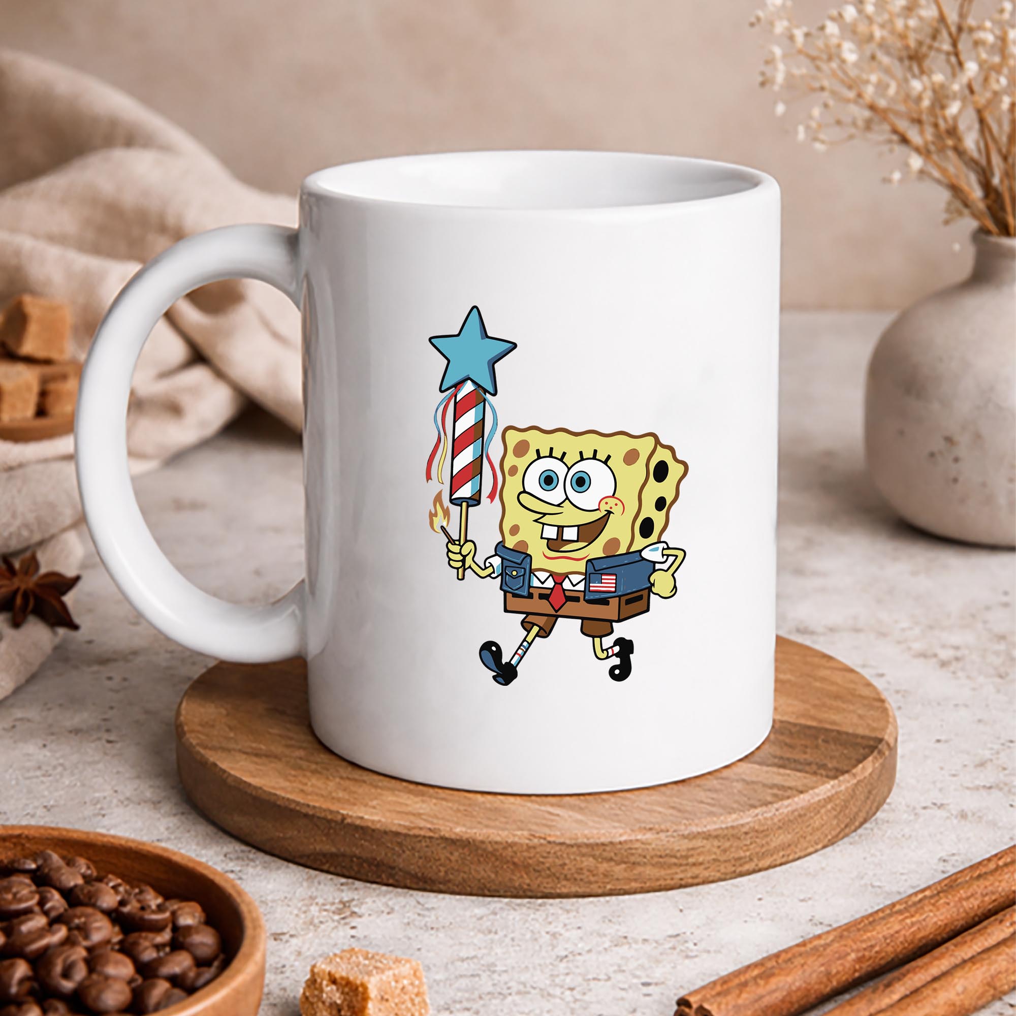 Spongebob Patriotic Sasquatch SVG, Spongebob Patriotic Sasquatch USA Flag Firework 4th of July SVG PNG 3 Spongebob Patriotic Sasquatch SVG, Spongebob Patriotic Sasquatch USA Flag Firework 4th of July SVG PNG - Image 3