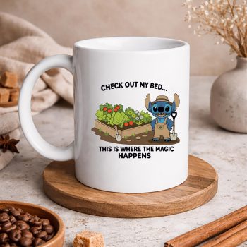 Stitch Gardening SVG, Stitch Check Out My Bed This Where The Magic Happens Gardener SVG PNG 5 StitchCheckOutMyBedThisWhereTheMagicHappensGardenermug