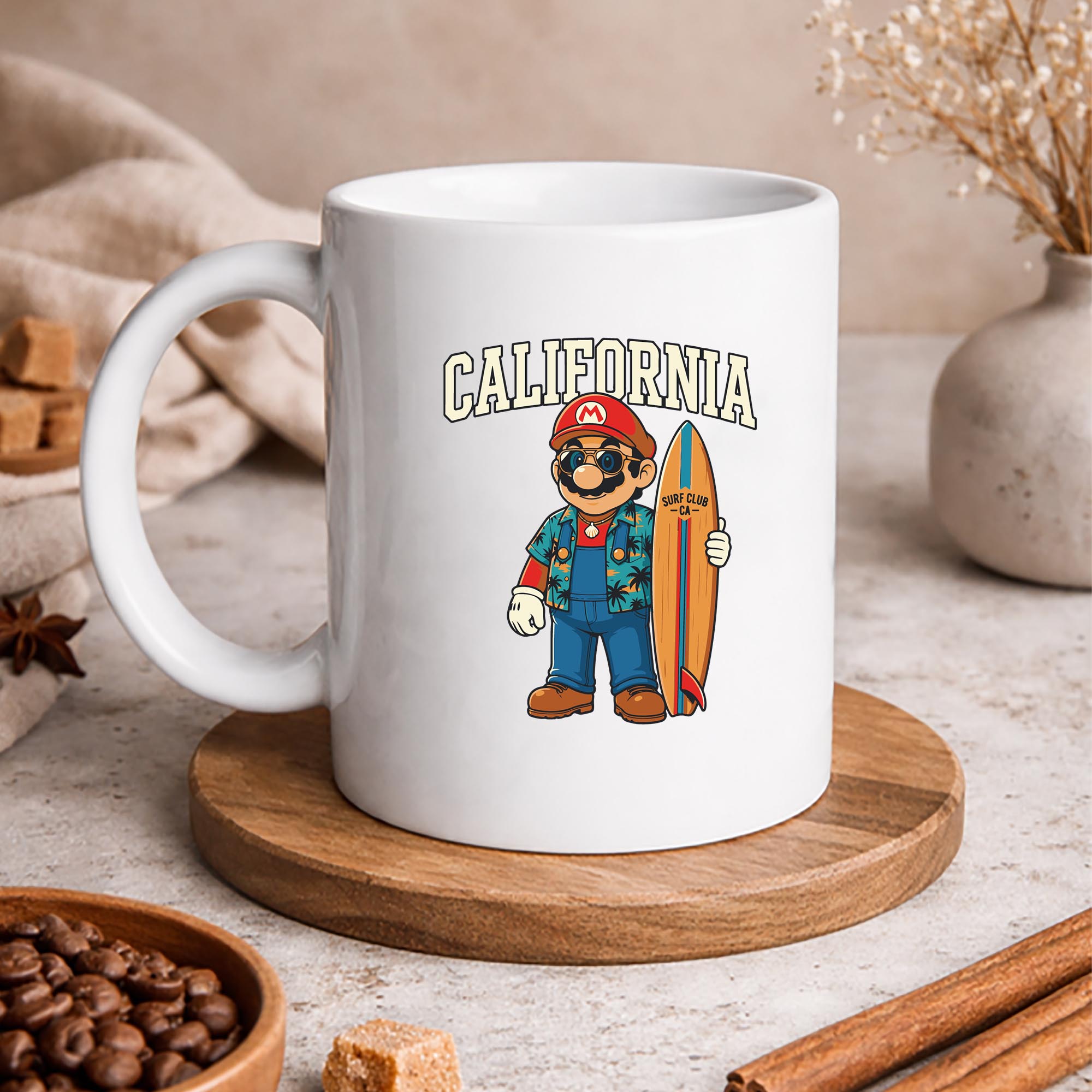 Mario California SVG, Super Mario California Retro Surfing California Beach Sunset Summer SVG PNG 3 Mario California SVG, Super Mario California Retro Surfing California Beach Sunset Summer SVG PNG - Image 3