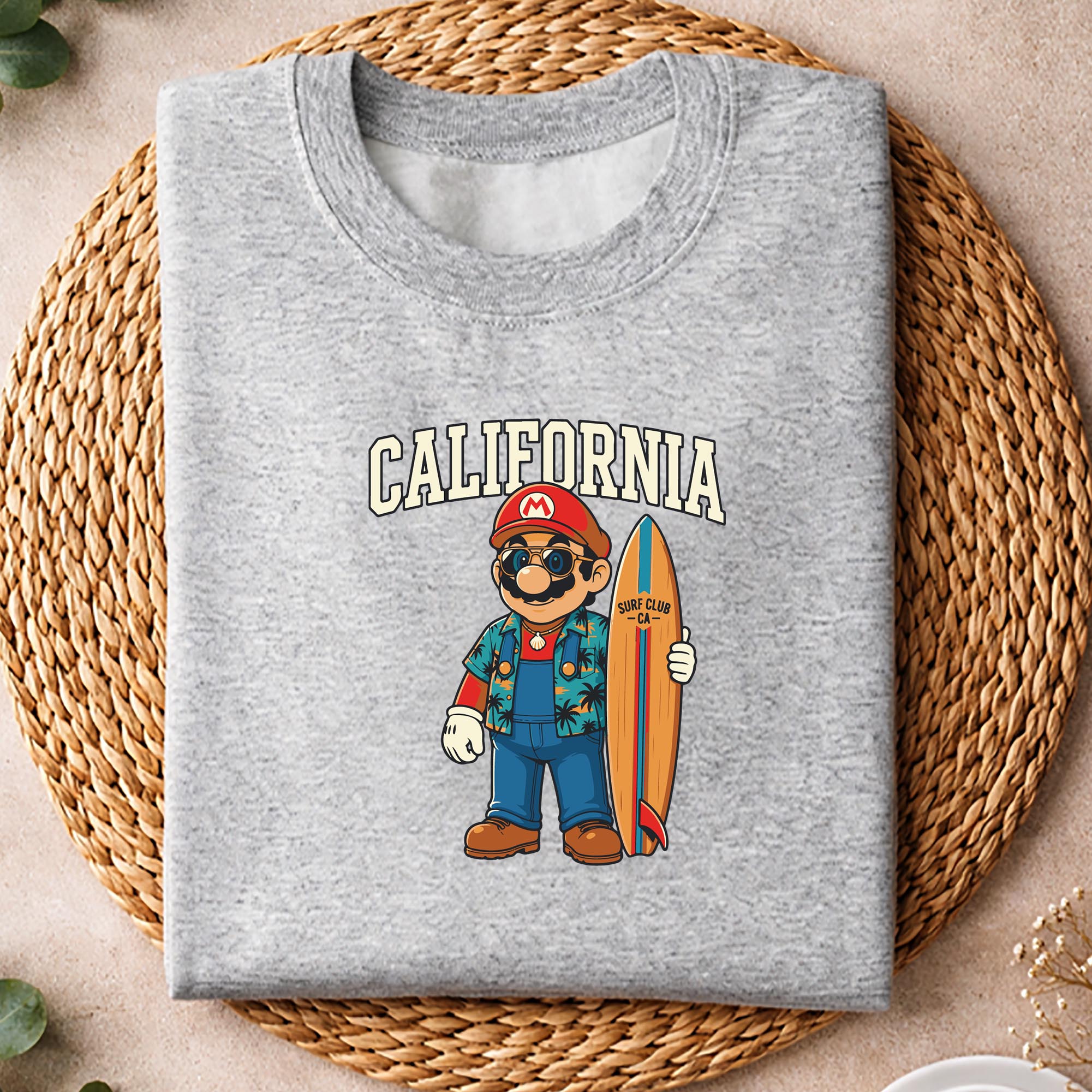Mario California SVG, Super Mario California Retro Surfing California Beach Sunset Summer SVG PNG 2 Mario California SVG, Super Mario California Retro Surfing California Beach Sunset Summer SVG PNG - Image 2