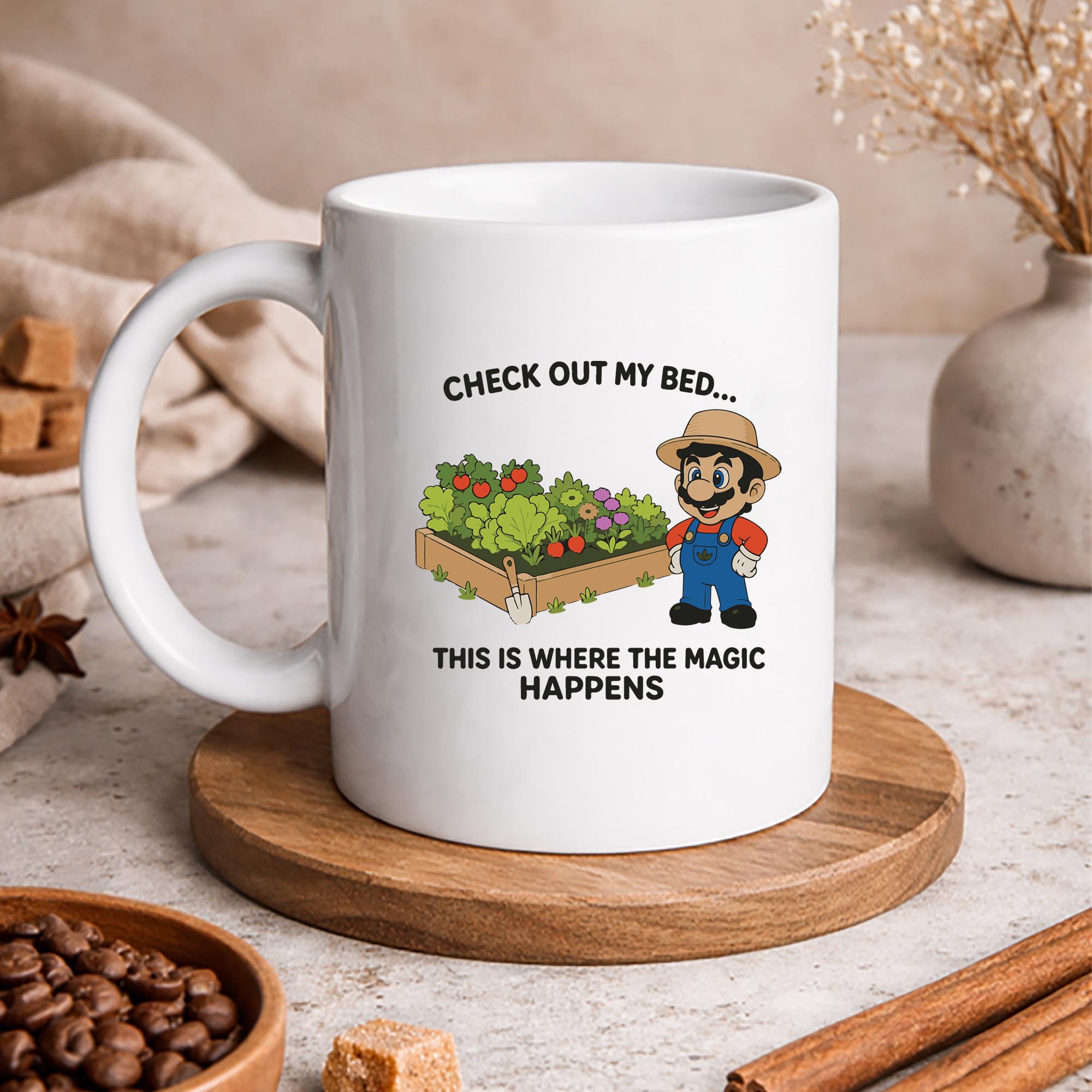 Super Mario Gardening SVG, Super Mario Check Out My Bed This Where The Magic Happens Gardener SVG PNG 3 Super Mario Gardening SVG, Super Mario Check Out My Bed This Where The Magic Happens Gardener SVG PNG - Image 3