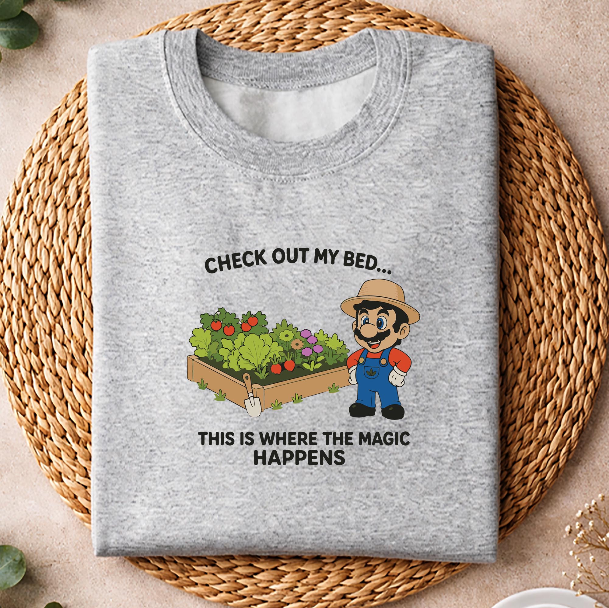 Super Mario Gardening SVG, Super Mario Check Out My Bed This Where The Magic Happens Gardener SVG PNG 2 Super Mario Gardening SVG, Super Mario Check Out My Bed This Where The Magic Happens Gardener SVG PNG - Image 2