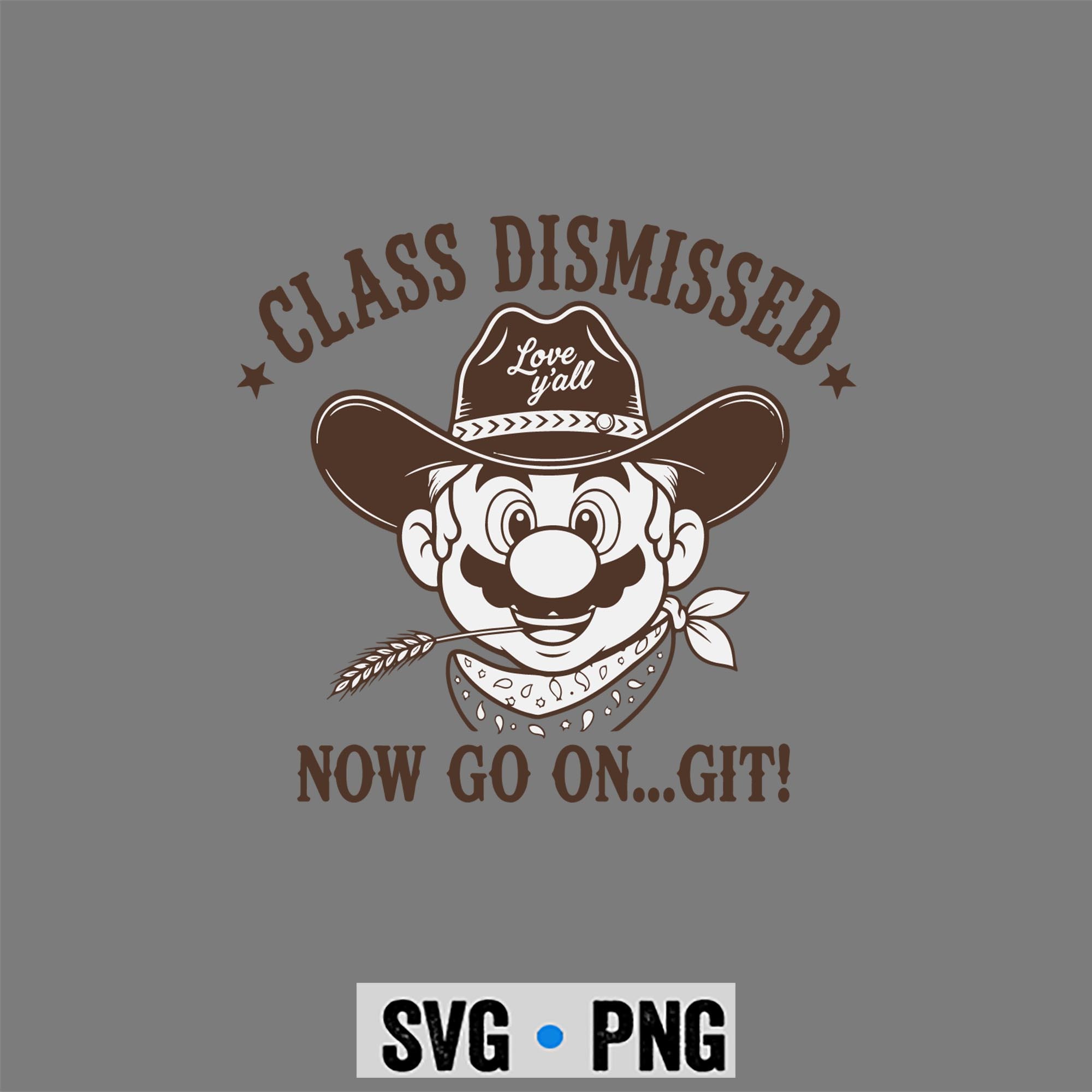Super Mario Last Day SVG, Super Mario Class Dismissed Now Go On Git Teacher End of Year SVG PNG 1 Super Mario Last Day SVG, Super Mario Class Dismissed Now Go On Git Teacher End of Year SVG PNG