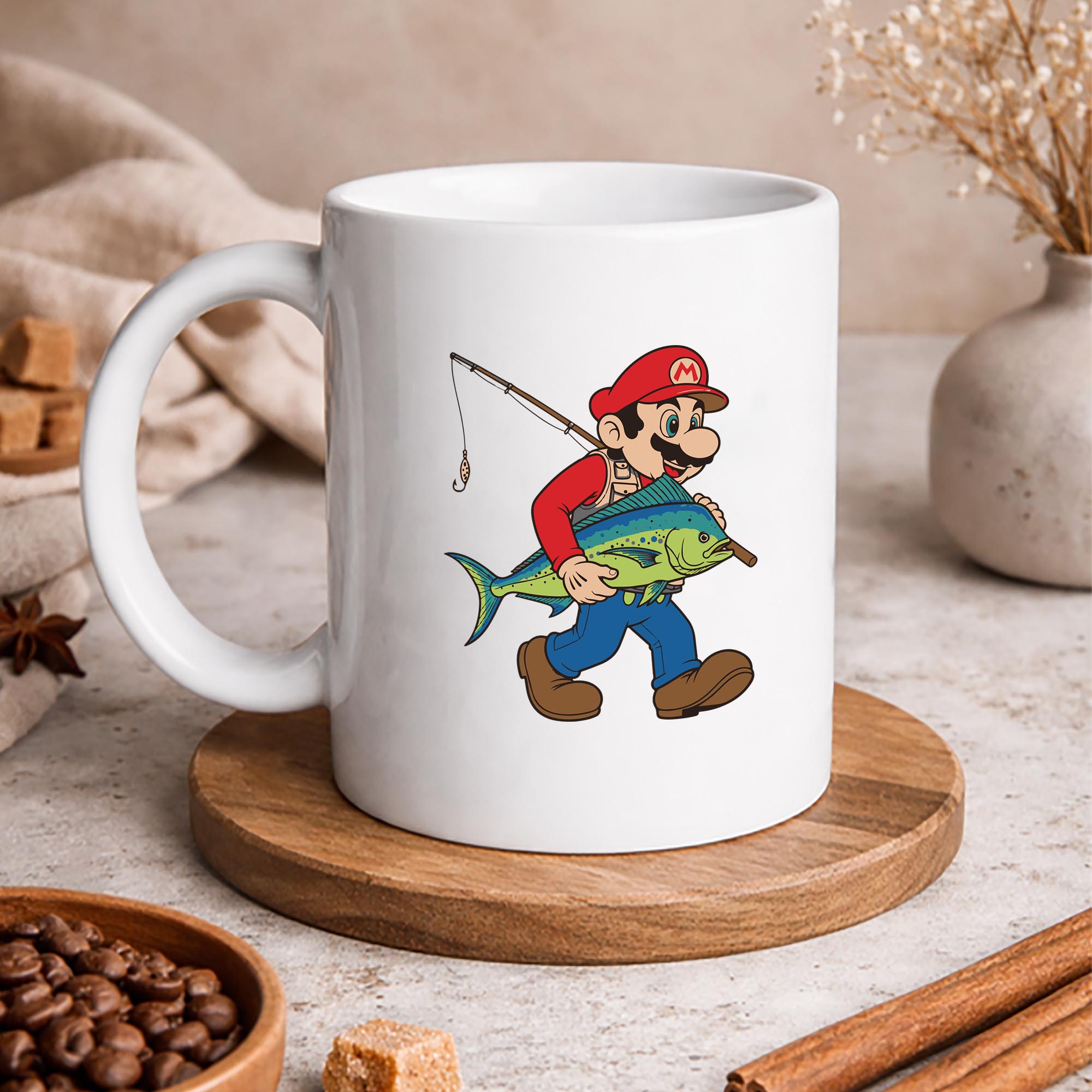 Super Mario, Super Mario Fisherman Saltwater Fishing Sasquatch Performance SVG PNG 3 Super Mario, Super Mario Fisherman Saltwater Fishing Sasquatch Performance SVG PNG - Image 3