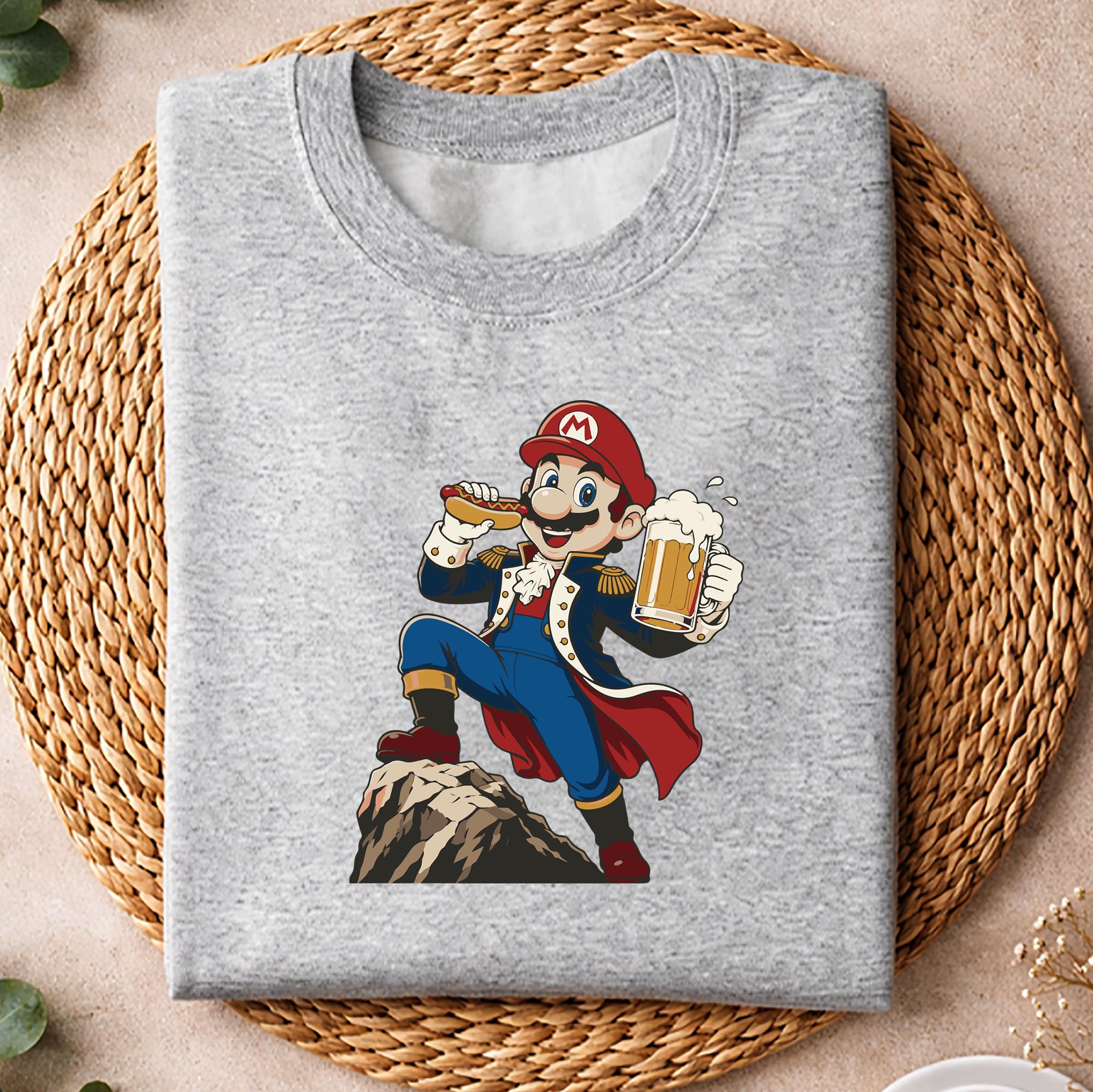 Mario 4th of July SVG, Super Mario Freedom Patriot Hot Dog Beer 4th of July SVG PNG 2 Mario 4th of July SVG, Super Mario Freedom Patriot Hot Dog Beer 4th of July SVG PNG - Image 2