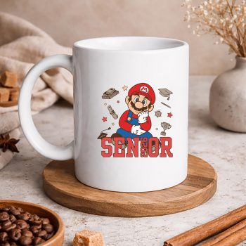 Mario Graduation 2026 SVG, Super Mario Graduation Senior 2026 Grad SVG PNG 5 SuperMarioGraduationSenior2026Gradmug