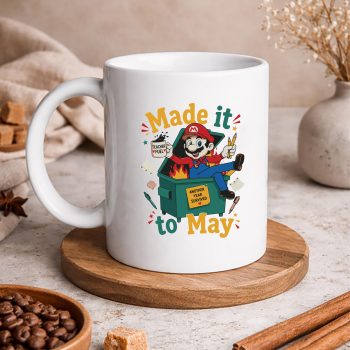 SuperMarioMadeIttoMayDumpsterTeacherLastDayofSchoolmug