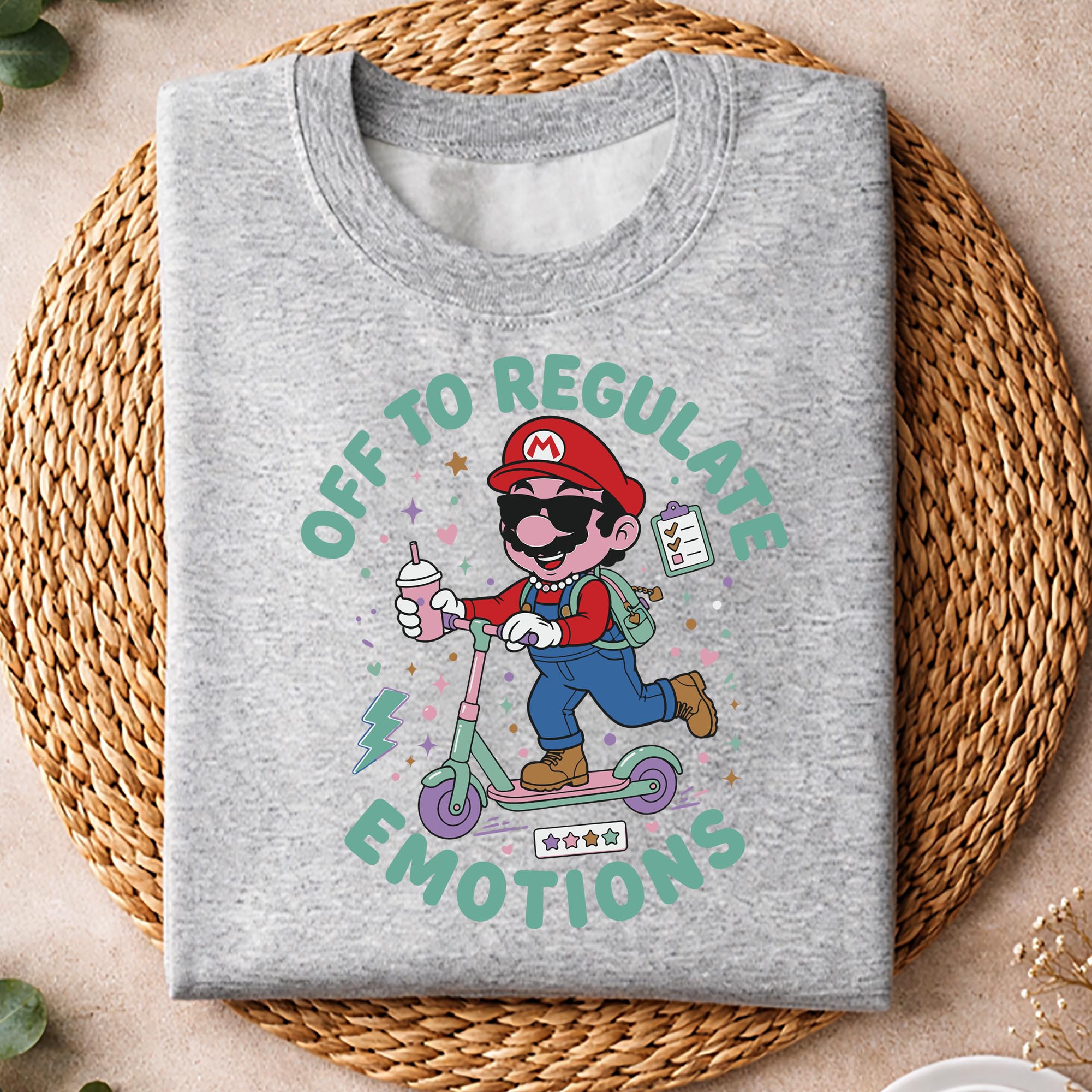 Super Mario Mental Health SVG, Super Mario Mental Health Off to Regulate Emotions SVG PNG 2 Super Mario Mental Health SVG, Super Mario Mental Health Off to Regulate Emotions SVG PNG - Image 2