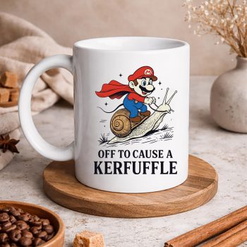 SuperMarioOfftoCauseAKerfuffleFunnyMememug