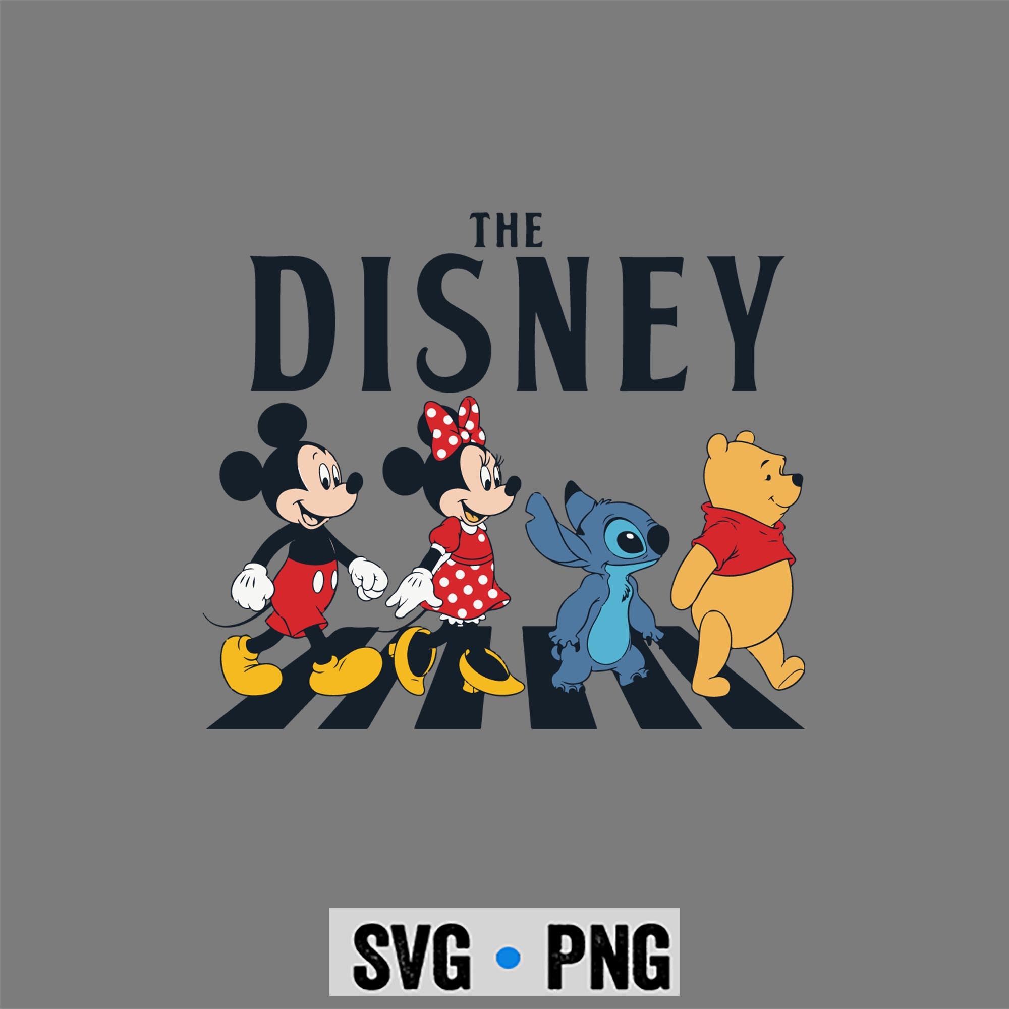 Disney Beatles SVG, The Disney Walking The Beatles SVG PNG 1 Disney Beatles SVG, The Disney Walking The Beatles SVG PNG