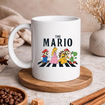 TheMarioWalkingTheBeatlesmug