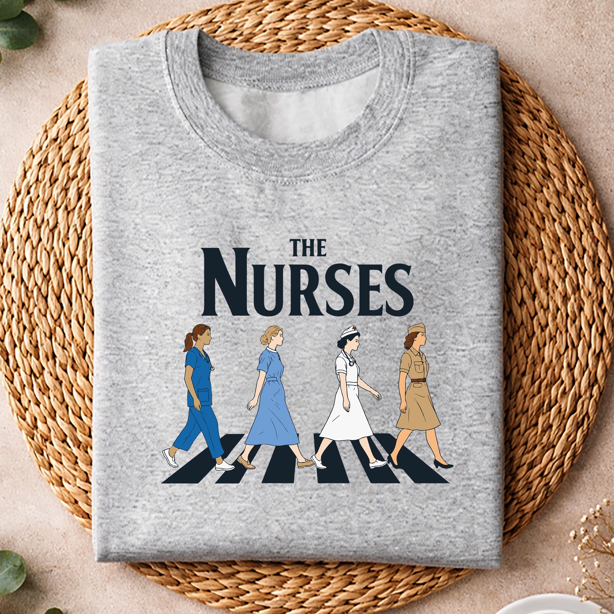 Nursing Beatles SVG, The Nurse Walking The Beatles Funny Nurses SVG PNG 2 Nursing Beatles SVG, The Nurse Walking The Beatles Funny Nurses SVG PNG - Image 2