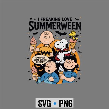 Snoopy Summerween Spooky SVG, The Peanuts Snoopy Summerween Spooky Summer Party Halloween SVG PNG