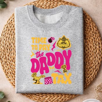 Alternative view of Gamer Dad SVG, Time to Pay the Daddy Tax Retro Gamer Dad Fathers Day SVG PNG