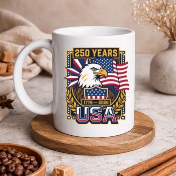 USAIndependence250thAnniversary17762026PatrioticEaglemug