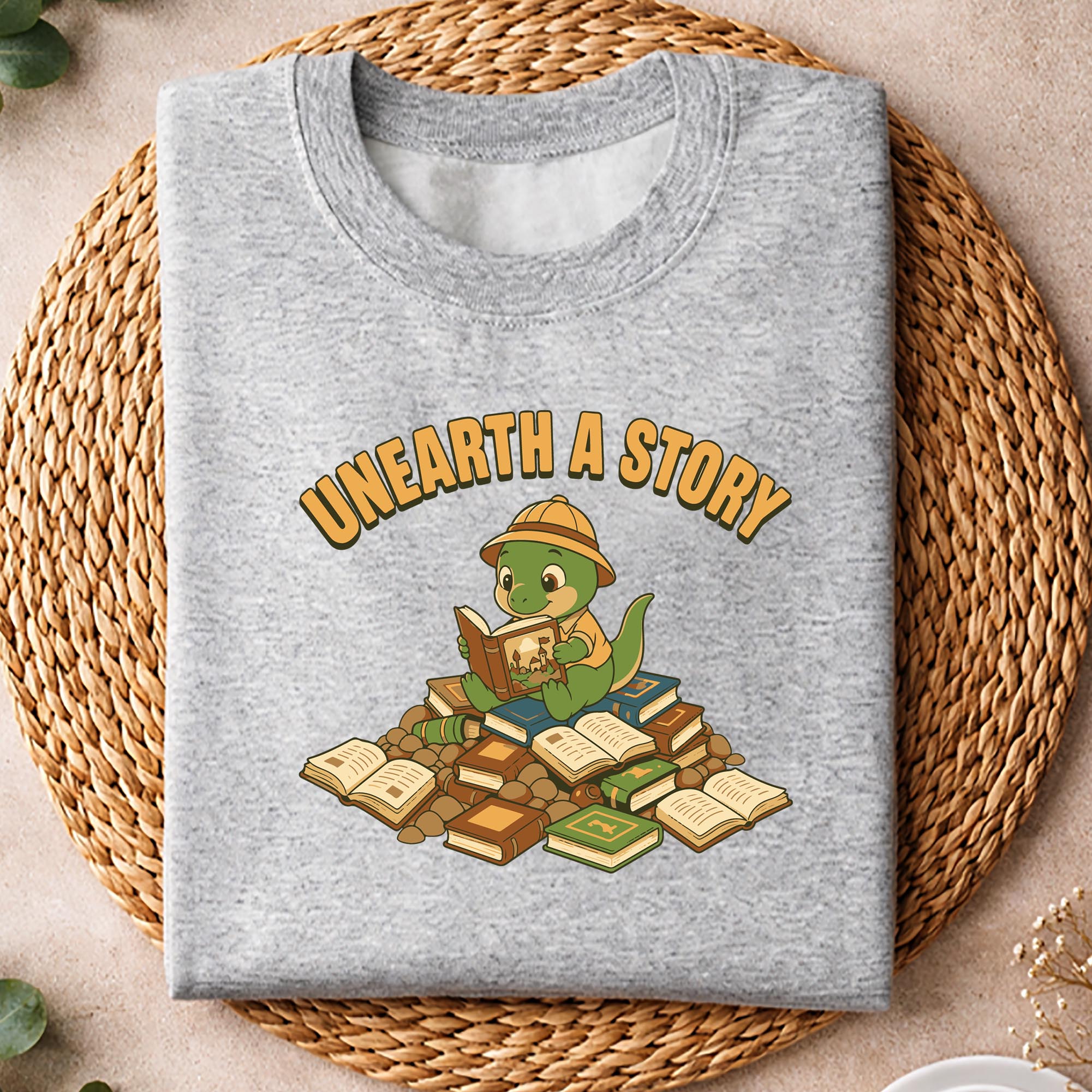 Dinosaur Reading SVG, Unearth a Story Dinosaur Reading Books Summer SVG PNG 2 Dinosaur Reading SVG, Unearth a Story Dinosaur Reading Books Summer SVG PNG - Image 2