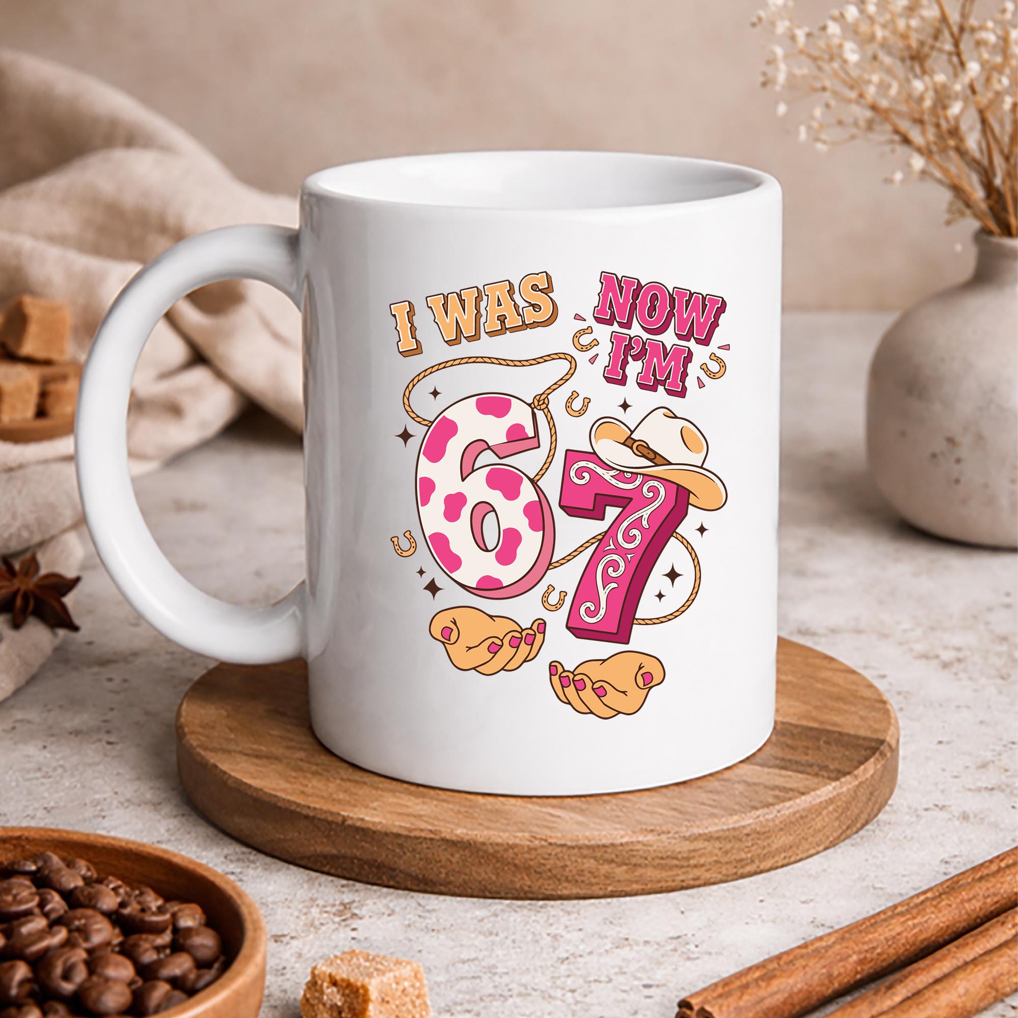 Birthday Cowgirl SVG, Was 6 Now Im 7 Rodeo Cowgirl Western Girl 6 7 Birthday SVG PNG 3 Birthday Cowgirl SVG, Was 6 Now Im 7 Rodeo Cowgirl Western Girl 6 7 Birthday SVG PNG - Image 3