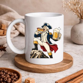 Washington 4th of July SVG, Washingtons Freedom Funny George Washington Hot Dog Beer SVG PNG 5 WashingtonsFreedomFunnyGeorgeWashingtonHotDogBeermug