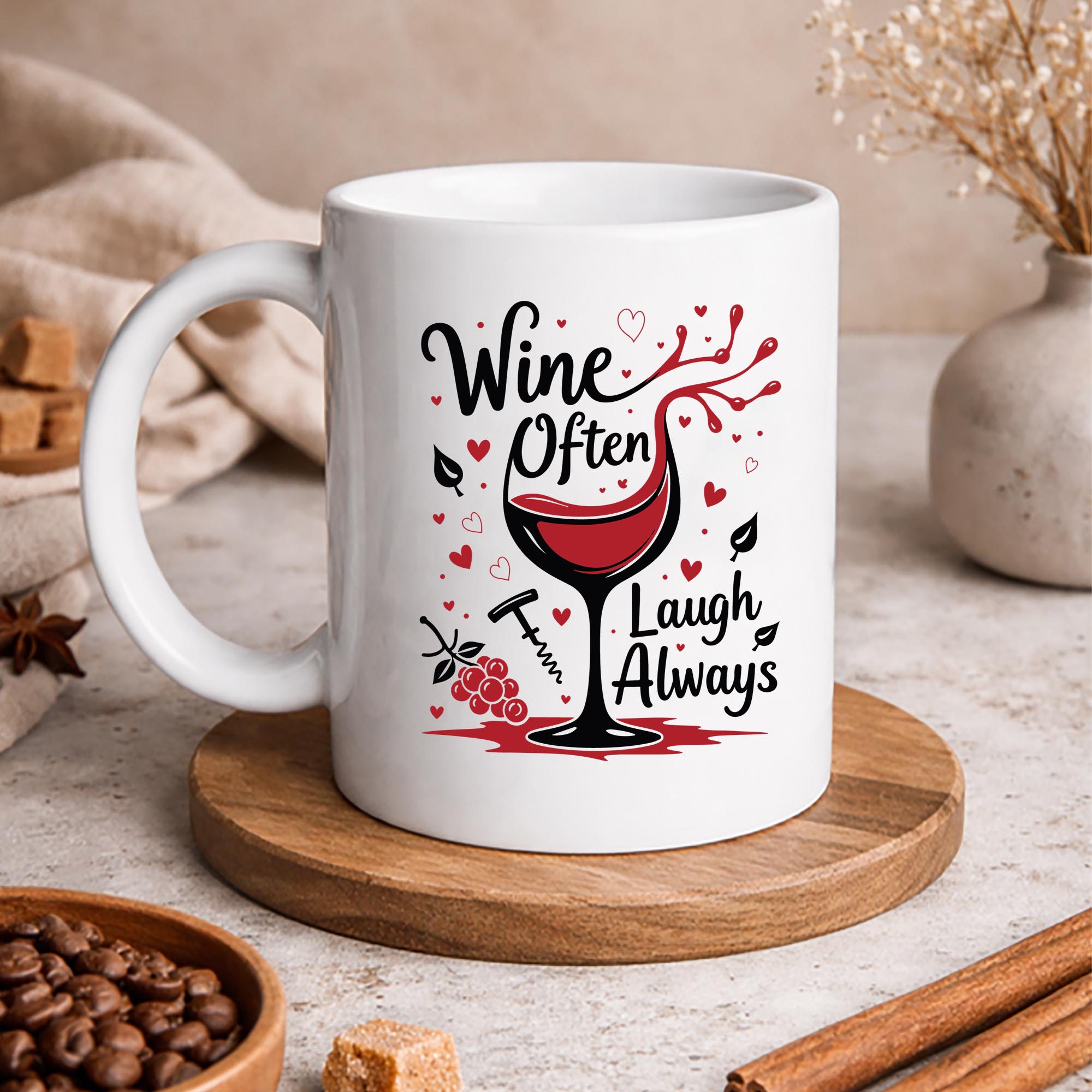 Wine Laugh Always SVG, Wine Often Laugh Always Cheerful Wine SVG PNG 3 Wine Laugh Always SVG, Wine Often Laugh Always Cheerful Wine SVG PNG - Image 3