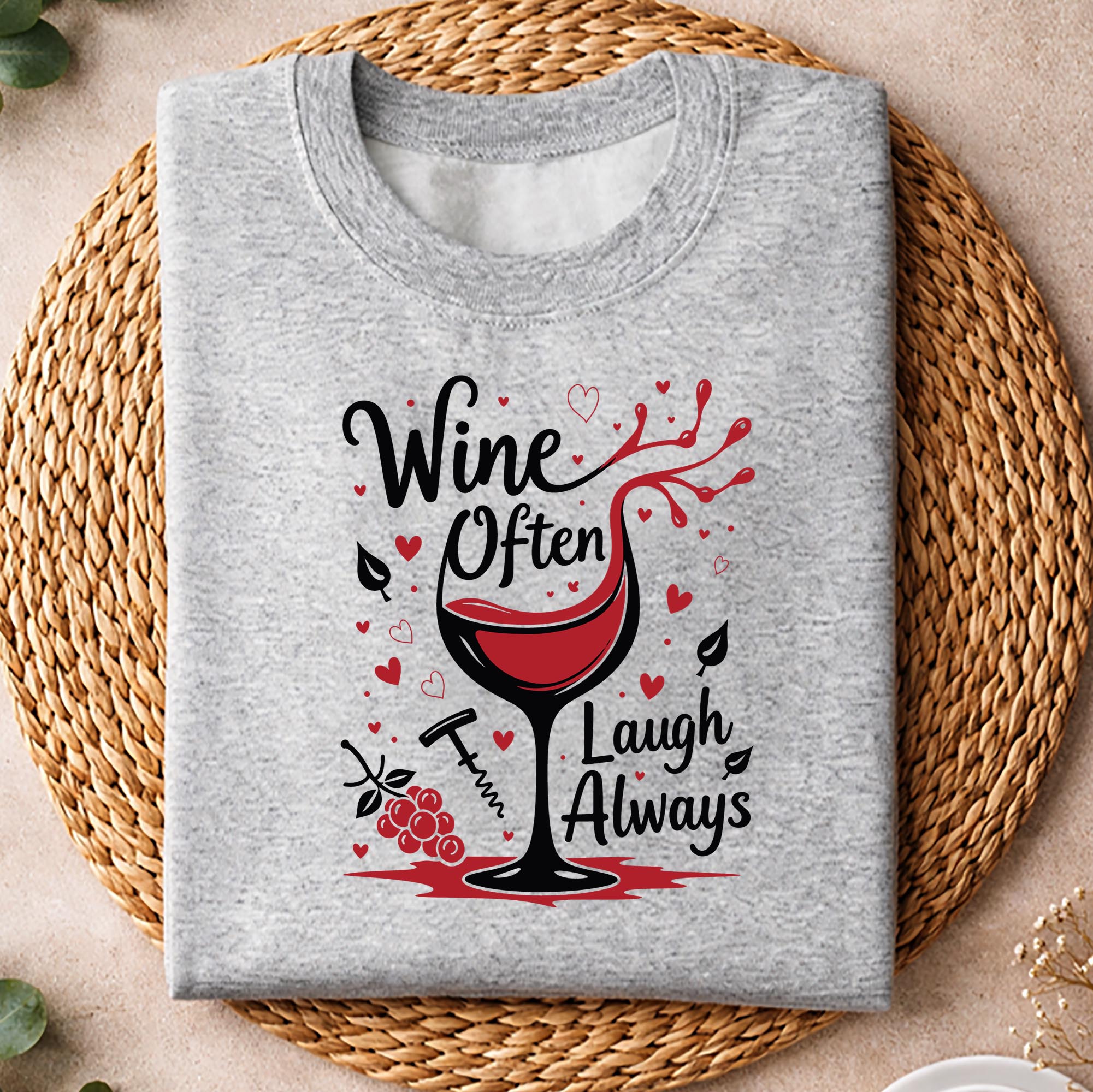 Wine Laugh Always SVG, Wine Often Laugh Always Cheerful Wine SVG PNG 2 Wine Laugh Always SVG, Wine Often Laugh Always Cheerful Wine SVG PNG - Image 2