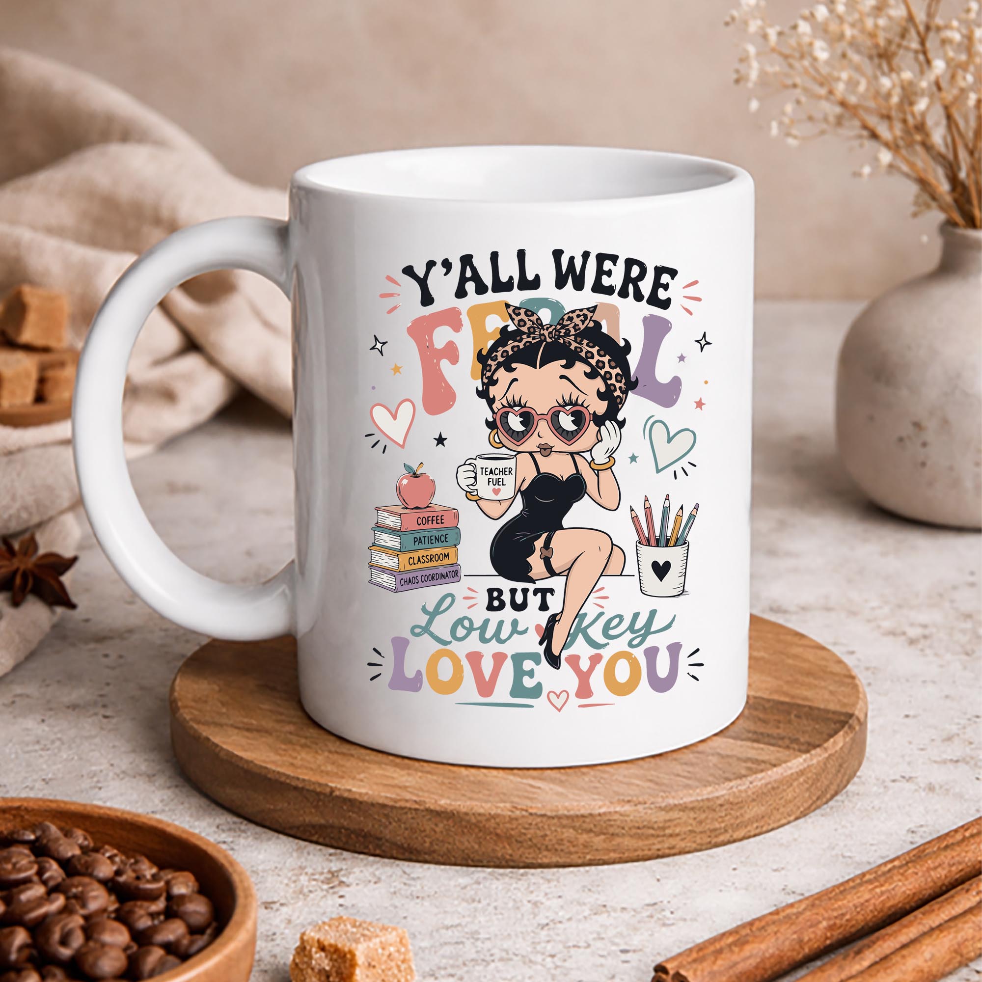 Betty Boop, Y all were Feral But I Low Key Love You Betty Boop Iced Coffee SVG PNG 3 Betty Boop, Y all were Feral But I Low Key Love You Betty Boop Iced Coffee SVG PNG - Image 3