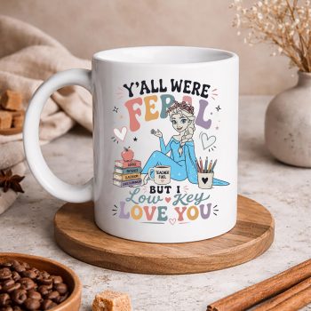 Elsa, Y all were Feral But I Low Key Love You Elsa Iced Coffee SVG PNG 5 YallwereFeralButILowKeyLoveYouElsaIcedCoffeemug