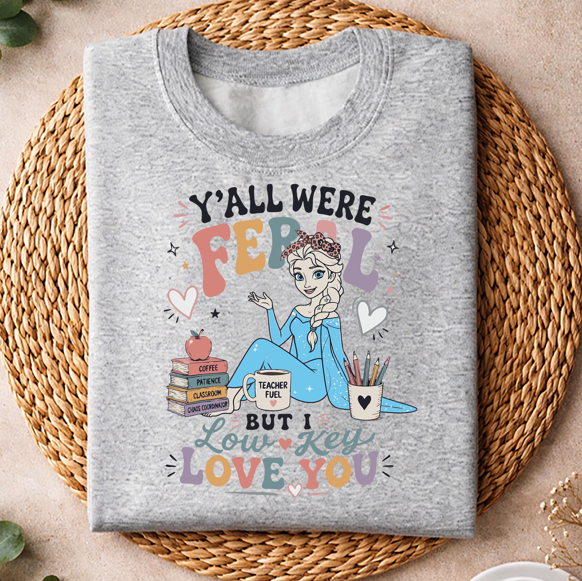 Elsa, Y all were Feral But I Low Key Love You Elsa Iced Coffee SVG PNG 2 Elsa, Y all were Feral But I Low Key Love You Elsa Iced Coffee SVG PNG - Image 2
