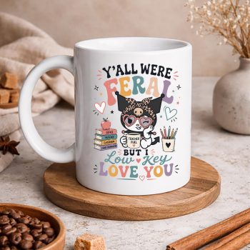 Kuromi, Y all were Feral But I Low Key Love You Kuromi Iced Coffee SVG PNG 5 YallwereFeralButILowKeyLoveYouKuromiIcedCoffeemug