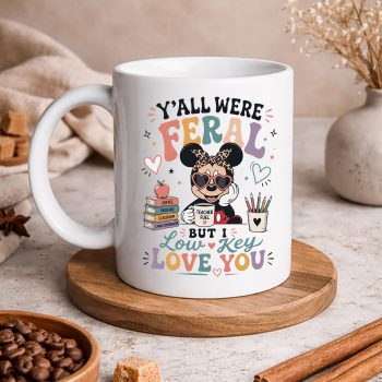 YallwereFeralButILowKeyLoveYouMickeyIcedCoffeemug
