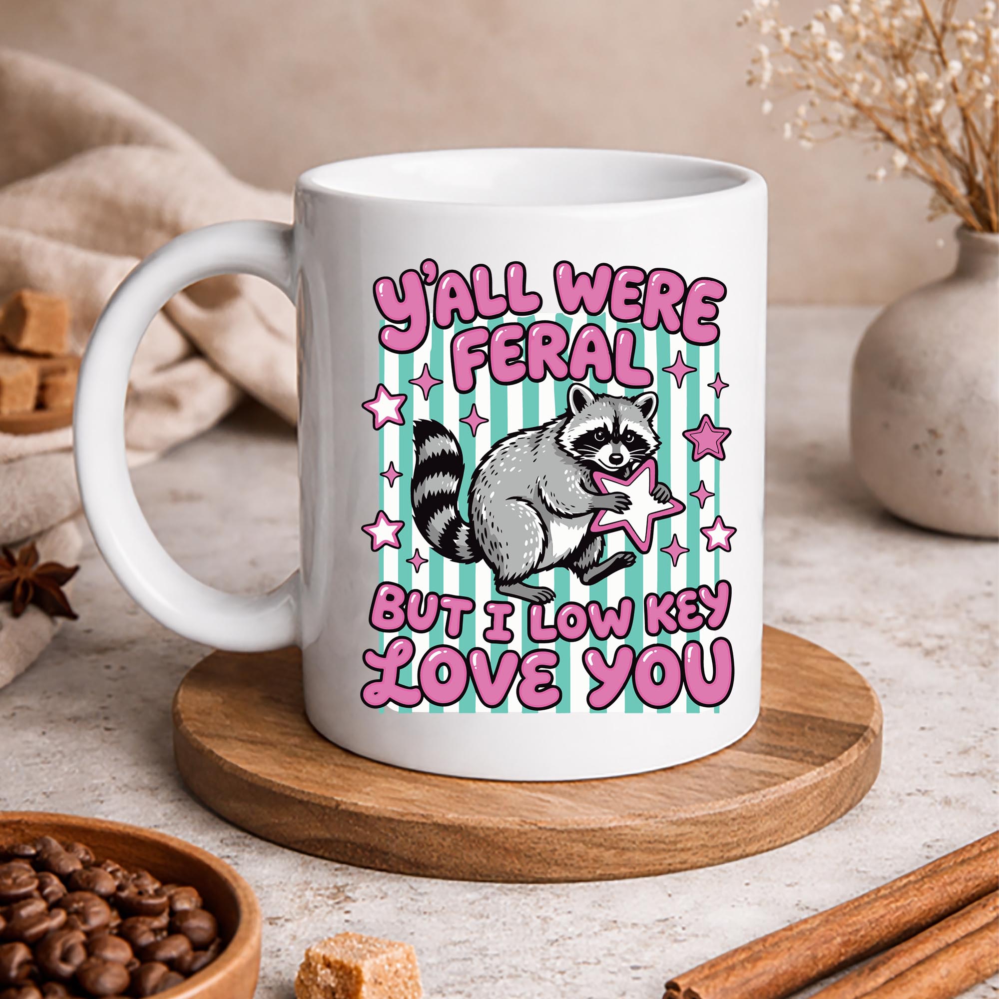 Feral Raccoon Teacher SVG, Y all were Feral But I Low Key Love You Raccoon Teacher SVG PNG 3 Feral Raccoon Teacher SVG, Y all were Feral But I Low Key Love You Raccoon Teacher SVG PNG - Image 3